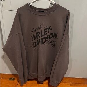Harley-Davidson Men's Gray Crewneck Sweatshirt size 3x